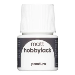 Hobbylakk matt White 45 ml