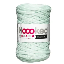 Hooked Ribbon XL garn 250 g mint – RXL46 Early dew