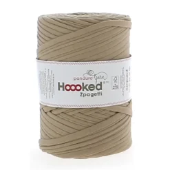 Hooked Zpagetti Medium trikotgarn 450 g beige – Beige shades ZP004–17, pris per stykk