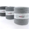 Hooked Zpagetti Medium trikotgarn 900 g grå – Grey Shades ZP005–12, pris per stykk