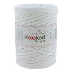 Hooked Zpagetti Medium trikotgarn 450 g offwhite – Off White shades ZP004–28, pris per stykk