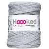 Hoooked Ribbon XL garn Lurex 250 g sølv – Silver Glitter