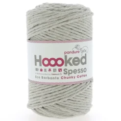 Hoooked Spesso Eco Barbante Chunky Cotton by Panduro Yarn – 500 g beige, Biscuit S300