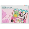 Ice Cream Cart by Kreativa Karin, perle sommerens søteste isutsalg! 28,5×28,5 cm