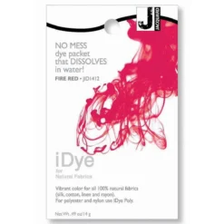 iDye Natural tekstilfarge Fire Red 412