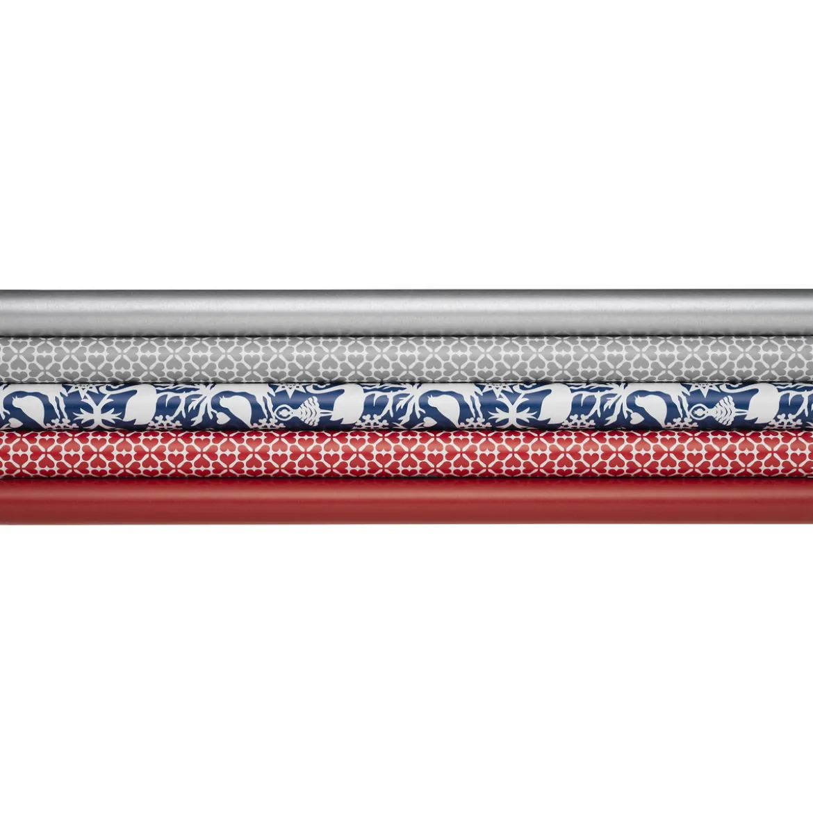 Julepapir 5-pakning – 200×57 cm, innpakningspapir inspirert av H.C. Andersen