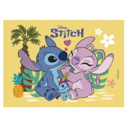 Kakebilde Stitch 21×14,8 cm – alle liker Lilo & Stitch!
