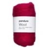 Kardet ull 50 g fuksia