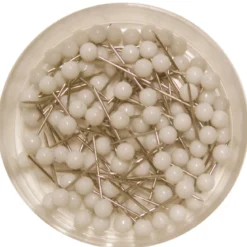 Kartnåler 13 mm Hvite