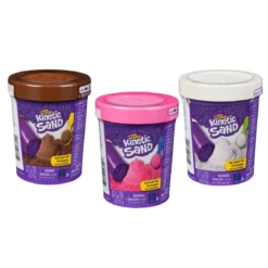 Kinetic Sand Ice Cream, 113 gram lekesand, pris per boks, selges assortert på nett
