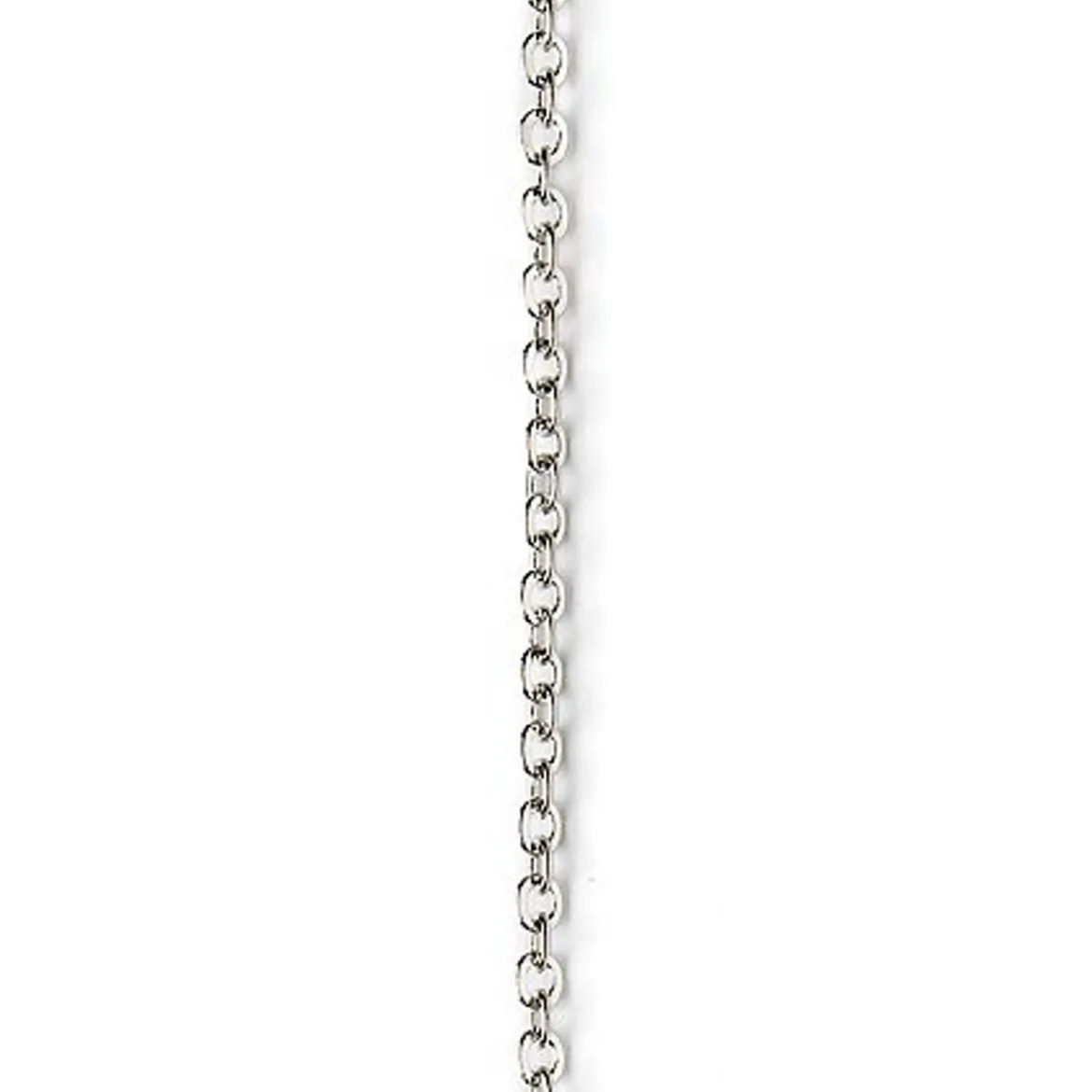 Kjede Sølvfarget 2,5 mm 1 m