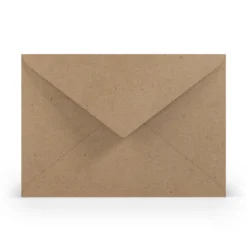 Konvolutt C5 5 stk. kraft / natur