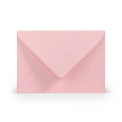 Konvolutt C6 5 stk. lys rosa
