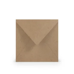 Konvolutt 5 stk. 164x164 mm kraft