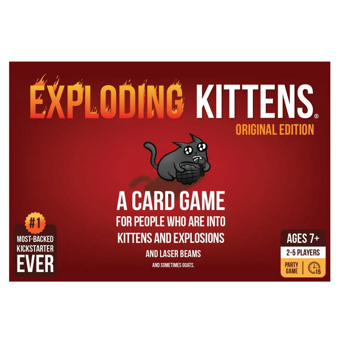 Kortspill Exploding Kittens Nordic (SE, NO, DK, FI) – aaaah, eksploderende kattunger!