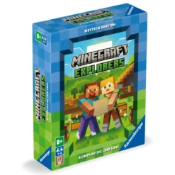 Kortspill Minecraft Explorers – utforsk verden og samle skatter!
