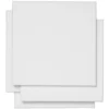 Kreatima lerret – 30×30 cm, 4-pakning – hvite