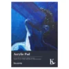 Kreatima Acrylic akrylblokk A4 (210×297 mm), 10 ark, 420 g/m²