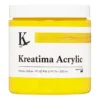 Kreatima Acrylic akrylmaling 250 ml – Primary Yellow PY 65 PW 6 PY 74