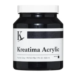 Kreatima Acrylic akrylmaling 500 ml – Payne's Grey PB 15:3 PBk 7 PV 23
