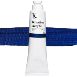 Kreatima Acrylic akrylmaling 120 ml – Phthalo Blue PB 15:1