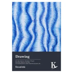 Kreatima Drawing tegneblokk A5 (148×210 mm), 30 ark, 170 g/m²