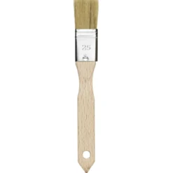 Kreatima flat pensel – blanding av svinebust og syntetisk bust – 25 mm bred pensel, total lengde 190 mm