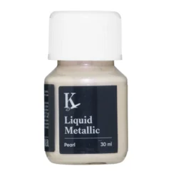 Kreatima Liquid Metallic 30 ml, vannbasert metallicmaling – Pearl