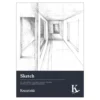 Kreatima Sketch skisseblokk A6 – 105×148 mm, 40 ark, 120 g/m²