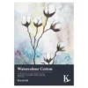 Kreatima Watercolour akvarellblokk 100 % bomull A4 (210×297 mm), 20 ark, 300 g/m²