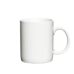 Krus porselen 9,5 cm hvitt
