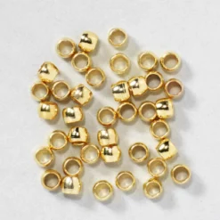 Krympeperler Ø1 Gullfarget 50