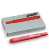 Lamy T10 blekkpatron, rød