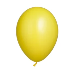 Lateksballonger 25-pakning Ø26 cm gul