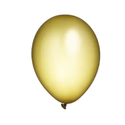 Lateksballonger 25-pakning Ø26 cm gull