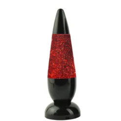 Lavalampe glitter, 25 cm høy – fargeskiftende glitter!