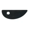 Leireverktøy dreieskive Blade 24 Flex, mykt verktøy av metall for å trimme keramikkleire. 11,5×4,5 cm