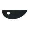 Leireverktøy dreieskive Blade 24 Rigid, stivt verktøy av metall for å trimme keramikkleire. 11,5×4,5 cm