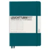 Leuchtturm1917 Notebook A5 Dotted Pacific Green – Hardcover