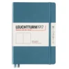 Leuchtturm1917 Notebook A5 Plain Stone Blue – Hardcover