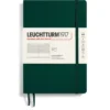 Leuchtturm1917 Ruled Notebook A5 Forest Green – Softcover