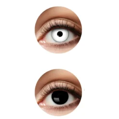 Linser DUO Black/White – 1 hvit og 1 svart linse for blandingsmonsteret i deg!