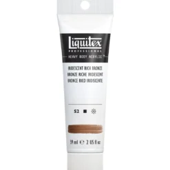 Liquitex Heavy Body akrylmaling 59 ml – 229 Iridescent rich bronze