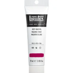 Liquitex Heavy Body akrylmaling 59 ml – 300 Deep magenta