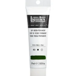 Liquitex Heavy Body akrylmaling 59 ml – 315 Sap green permanent.