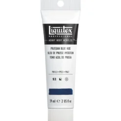 Liquitex Heavy Body akrylmaling 59 ml – 320 Prussian blue hue.