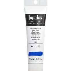 Liquitex Heavy Body akrylmaling 59 ml – 380 Ultramarine blue green shade.