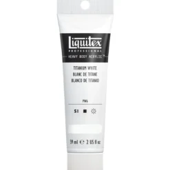 Liquitex Heavy Body akrylmaling 59 ml – 432 Titanium white