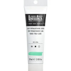 Liquitex Heavy Body akrylmaling 59 ml – 313 Light Phthalocyanine Green