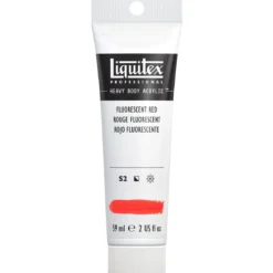 Liquitex Heavy Body akrylmaling 59 ml – 983 Fluorescent Red